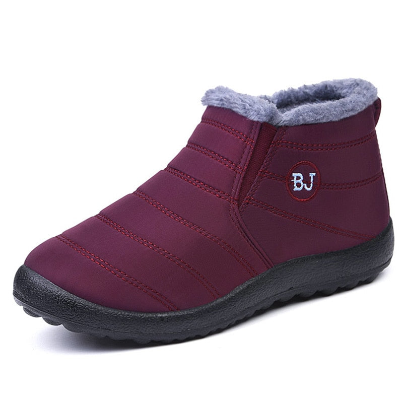 JAENVIOU | Bota Feminina Impermeável de Inverno